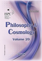 Philosophy and Cosmology, Volume 20, 2018.